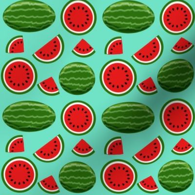watermelon turquoise 4x4