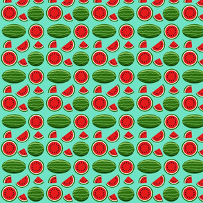 watermelon turquoise 4x4