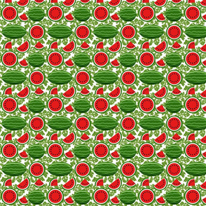 watermelon and vines 4x4