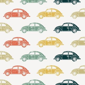 vintage cars - retro colors