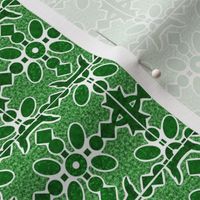 Marble Mosaic Small Tiles in Evergreen