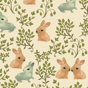 Rabbits in the Meadow