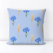 Cornflowers and Wheat Big