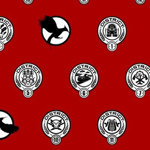 Hunger Games District Seals