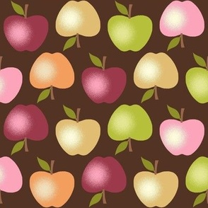 Autumn Apples - Brown