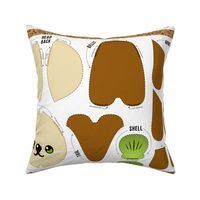 Cut & Sew Otter Plush Brown