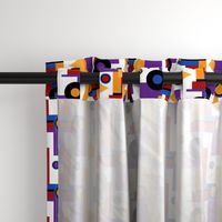 Boho colorful Bauhaus geometrics