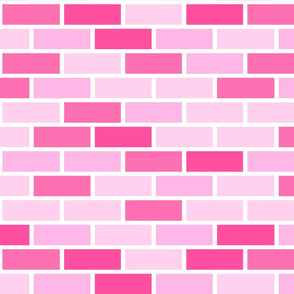 Pink Bricks horizontal