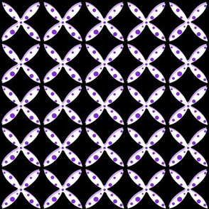 Star Flower Purple Dots - Â© PinkSodaPop 4ComputerHeaven.com 