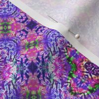 Soft Purple Floral Tie Dye