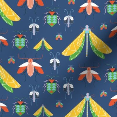 Summer Bug Collection Navy