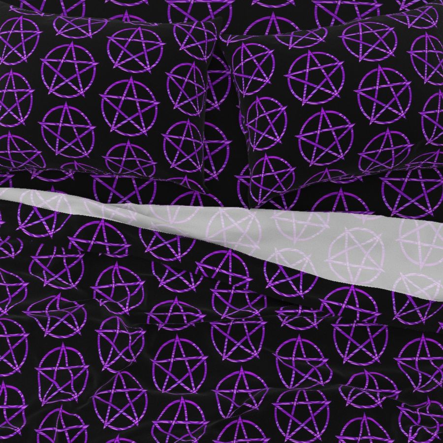 Purple Zebra Pentagram