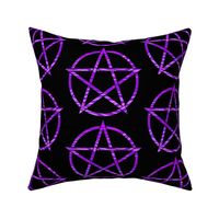 Purple Zebra Pentagram