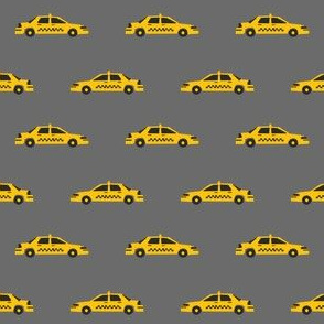 taxi yellow cab new york city tourist travel fabric dark