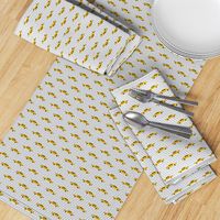 taxi yellow cab new york city tourist travel fabric grey stripe