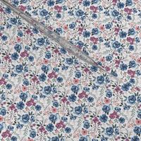 MINI Berry Meadow Floral on Cream