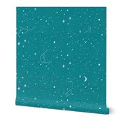 Stary Night - Seafoam