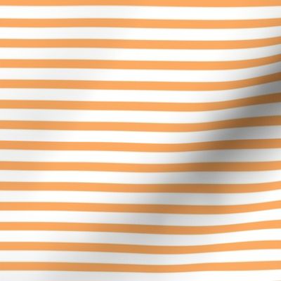 1/4" Bold Stripe Horizontal in Orange