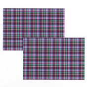 BNS2 -  Tartan Plaid in Turquoise - Olive Green - Lilac - Burgundy - Purple