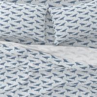 whale ocean animal whales nautical fabric stripe blue