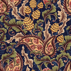 Paisley Flourish Pattern