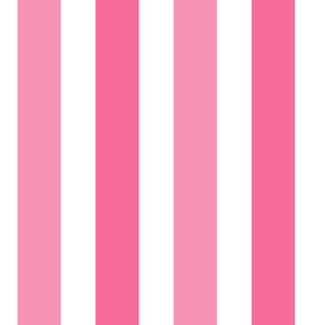 Sunwashed Stripe in Hot Pink
