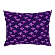 sea turtle - purple on purple