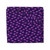 sea turtle - purple on purple