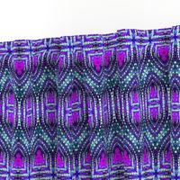 East Indian Stitches in Purple