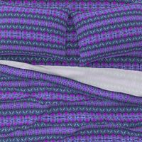 East Indian Stitches in Purple