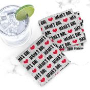 Mama's Girl - valentines day fabric