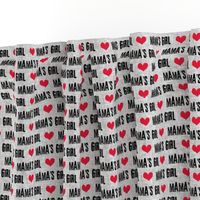 Mama's Girl - valentines day fabric