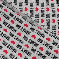 Mama's Girl - valentines day fabric