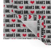 Mama's Girl - valentines day fabric