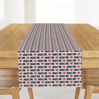 Mama's Girl - valentines day fabric