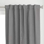 Black thinnest stripe vertical