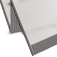 Black thinnest stripe vertical