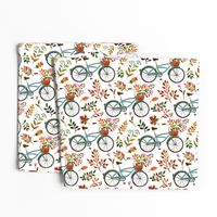 autumn bike ride - white, large, 90 degree rotated