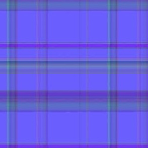 Blue Purple Plaid