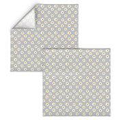 eggs breakfast food fabric grey