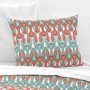 07655064 © lobster parade 2j : spoonflower0293