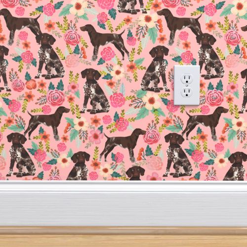 German Shorthaired Pointer Small Scale Spoonflower