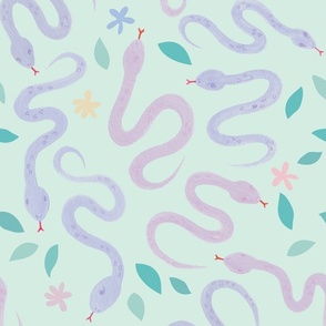 Pastel Snakes