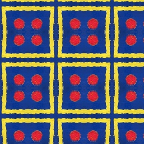 Primary Colors Dots & Squares