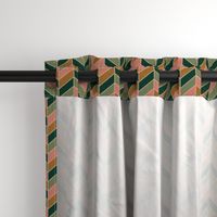 Jumbled Retro Chevron Pattern 