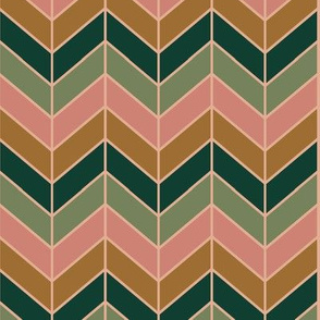 Retro Chevron Pattern 