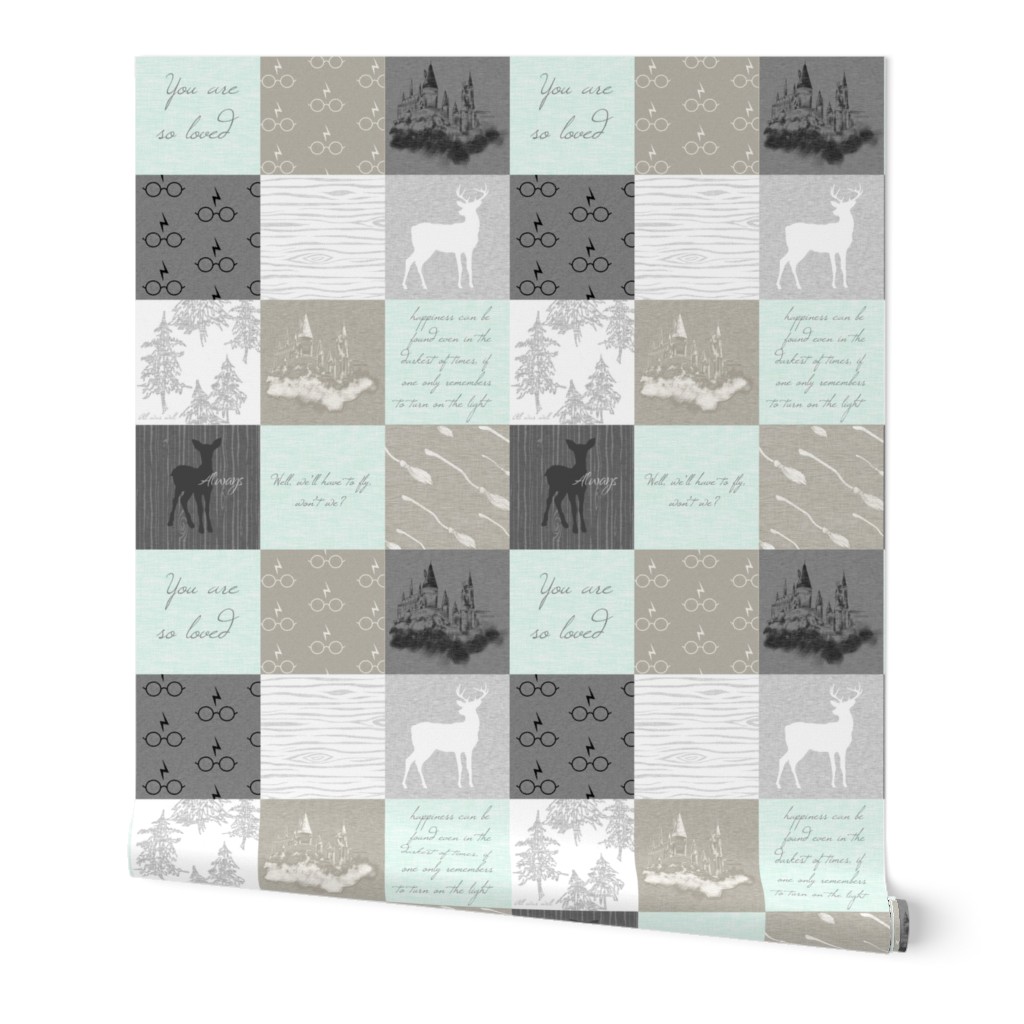 Always Quilt - seAfoam and beige 