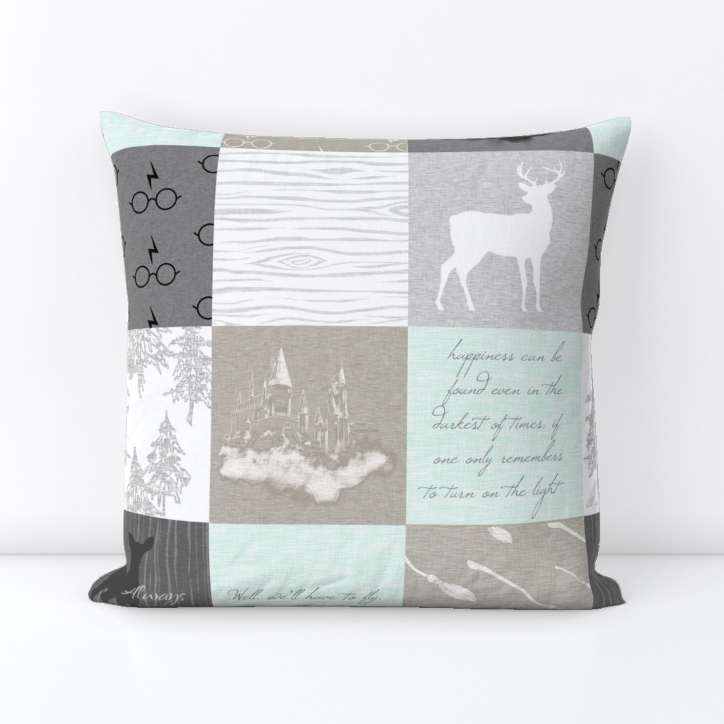 Always Quilt - seAfoam and beige 