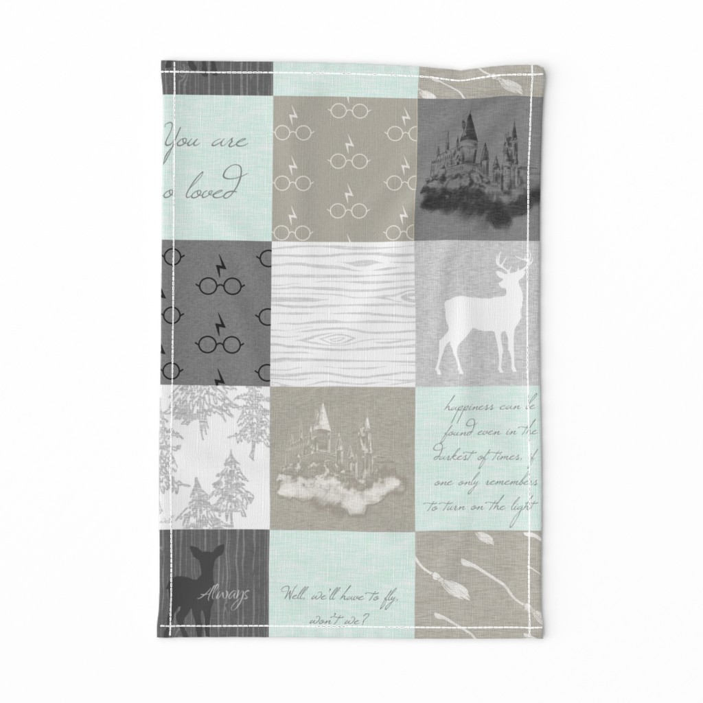 Always Quilt - seAfoam and beige 