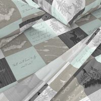 Always Quilt - seAfoam and beige 